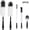 Black, variant on Hengbo 5 Pcs Bottle Cleaning Brush Set Long Handle Black Bottle Cleaner Sturdy Food Grade for Cleaning Bottles Sports Water Bottles Flask Black