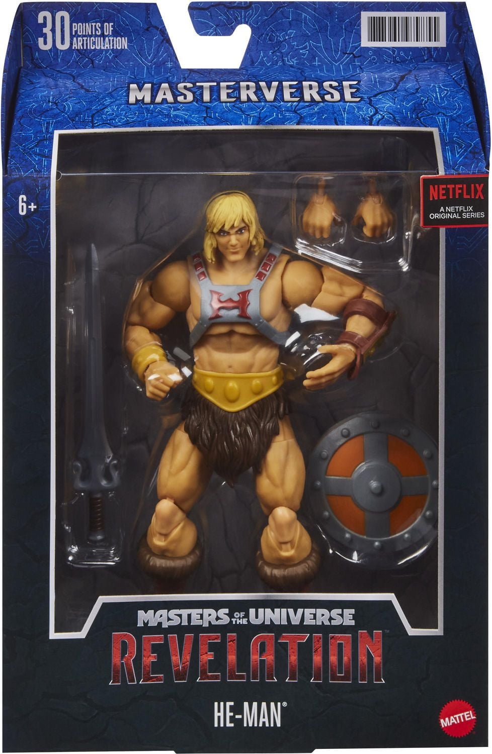 Figurine articulée de combat He-Man Masterverse Les Maîtres de l’Univers