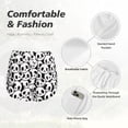 thumbnail image 6 of Picia Cute Panda Pattern Women's 2 in 1 Athletic Running Shorts High Waisted Workout Casual Gym Sweat Shorts with Comfy Liner Zipper Pockets-Large, 6 of 9