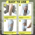 thumbnail image 5 of Ueasy Knee Brace with Side Stabilizers Relieve Meniscus Tear Knee Pain Arthritis Joint Pain Relief Breathable Non Slip Adjustable Knee Support Quick-drying Reflective Knee Wrap for Men and Women, 5 of 7