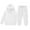 B-White, variant on 2025 Puawkoer Girls Outfits 1PC top + 1PC pants Summer Outfits for Baby Girls Baby Girls Clothes 3-6 Months Baby Girl Winter Clothes Baby Girl Summer Outfit Spearmint Baby Child Toddler Boys Girls L