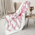 thumbnail image 3 of Rateoe Flamingo Pattern Flannel Throw Blanket, Ultra-soft Blanket for Bed, Couch, Car, Hypoallergenic Anti-pilling blanket-40"x30"(Vertical), 3 of 6