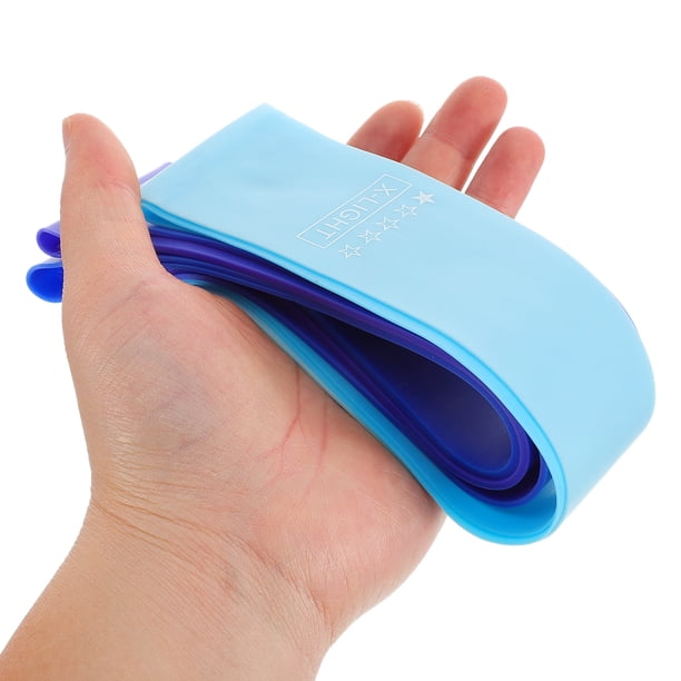 SEEBRIDER Lot de 4 bandes élastiques pour chaises de salle de classe, pour enfants avec pieds agités, bandes de pieds extensibles pour besoins sensoriels TDAH, chaises de bureau (bleu SEEBRIDER Lot de 4 bandes élastiques pour chaises de salle de classe, pour enfants avec pieds agités, bandes de pieds extensibles pour besoins sensoriels TDAH, chaises de bureau (bleu