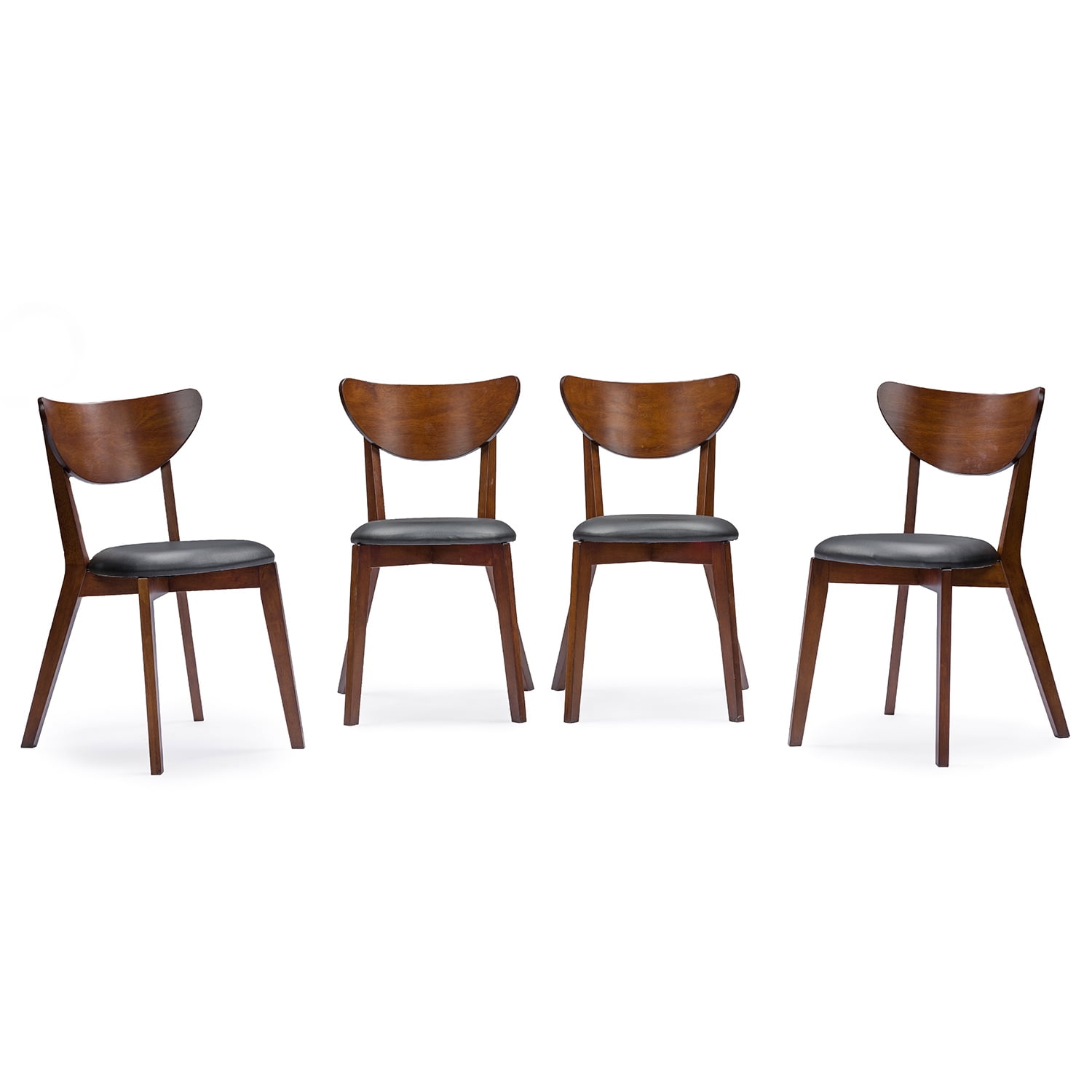 Bellamy Studios Somer 5 Piece Dining Set, Walnut