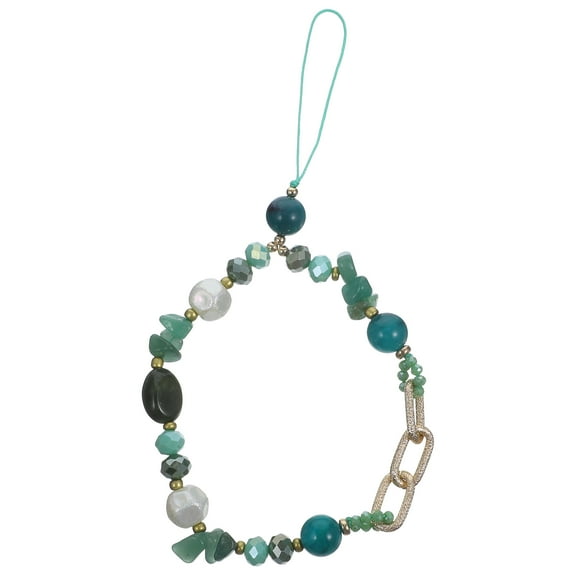 Beaded Phone Chain Keychain Charm Mobile Case Cell Wristbands