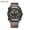 BlackShellBlackFaceDarkBrownBand, variant on Men's Quartz Watch Waterproof Wristwatches 800600251118