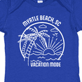 thumbnail image 4 of Inktastic Summer Vacation Mode Myrtle Beach South Carolina Boys or Girls Baby Bodysuit, 4 of 5