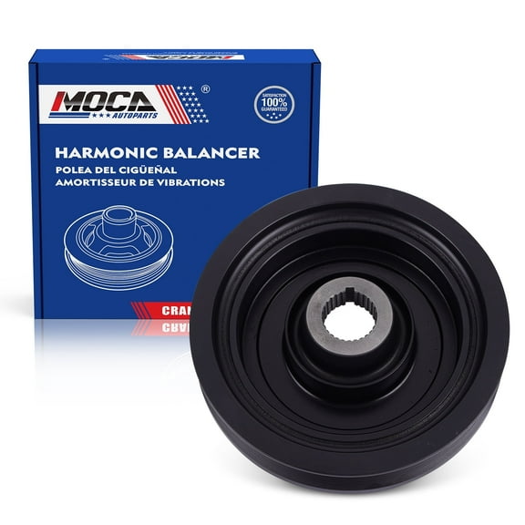 MOCA AUTOPARTS 594-192 Engine Harmonic Balancer Fit for 2001-2005 Honda Civic 1.7L