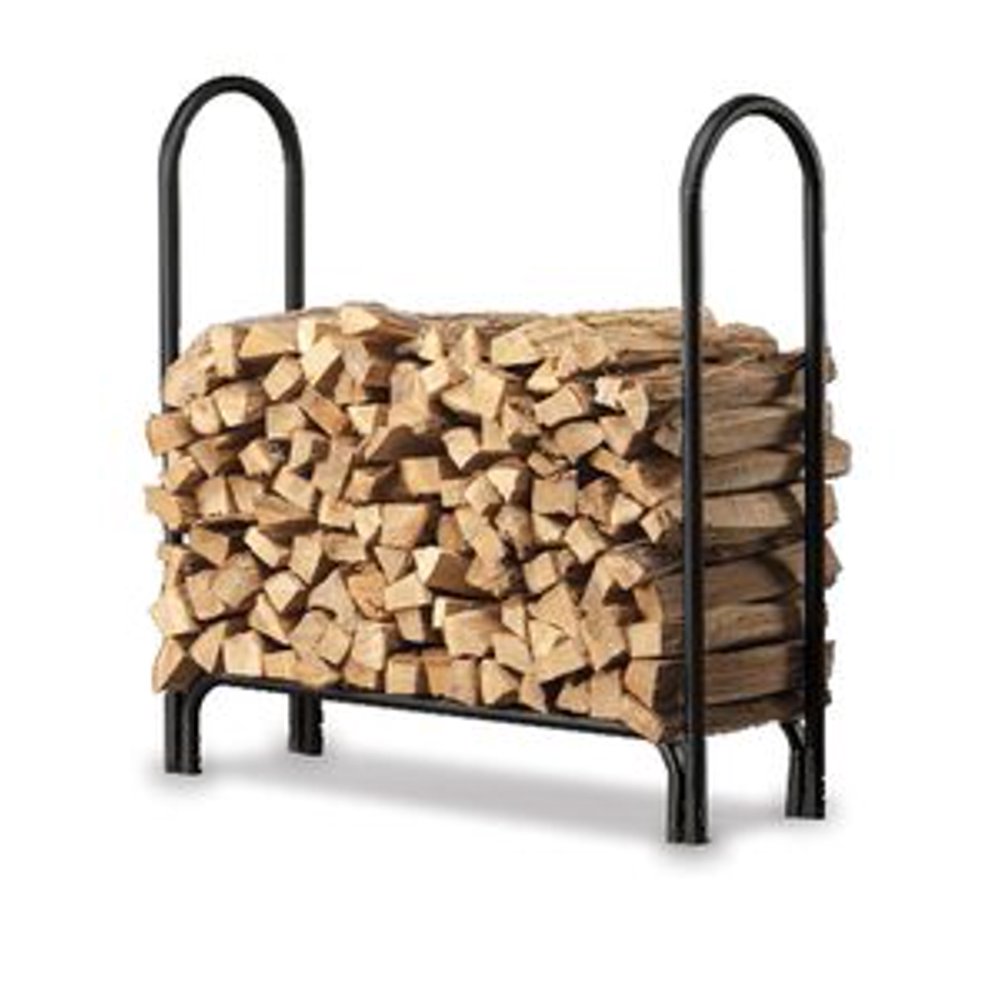 Medium HeavyDuty Steel Firewood Log Rack, 45" L x 13" W x 45" H