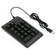 thumbnail image 1 of Teclado Numérico con Cable USB Sincero Retroiluminado Sensación Mecánica 19 Teclas Negro, 1 of 10