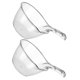thumbnail image 4 of RENACLIPY 2Ud Cucharones Transparentes Multipropósito Para Cocina Y En Hogar, 4 of 7