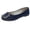 Dark Blue, variant on Women's Loafers Slip On Lightweight Casual Flat Knit Sandals Breathable Ballet Shoes Round Toe Ballerinas Dress Shoe Pumps Low Wedge Comfort Wide Width Flats Walking Trainers Army Green 5.5