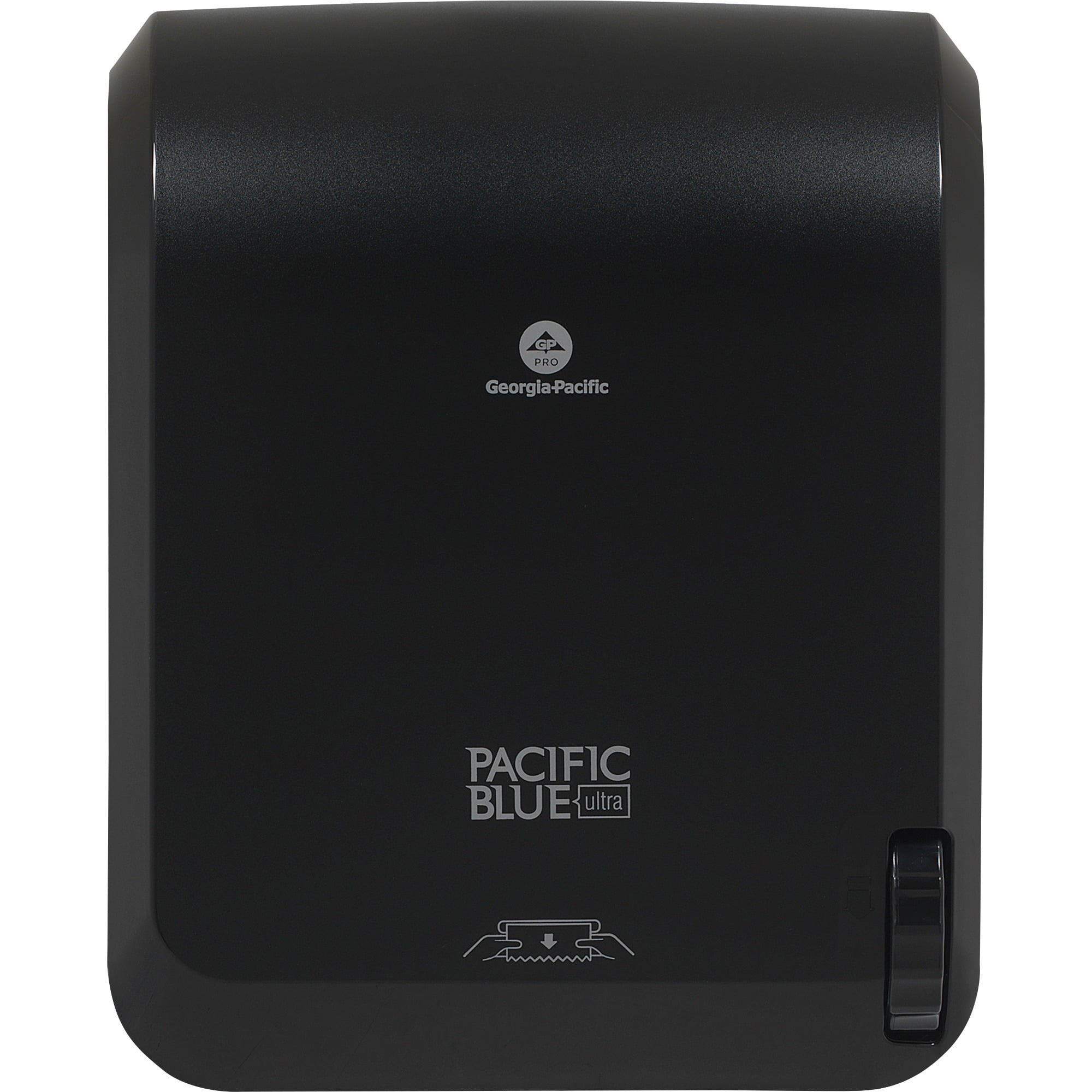 Pacific Blue Ultra Mechanical Paper Towel Dispenser Black 59589 Brand New 