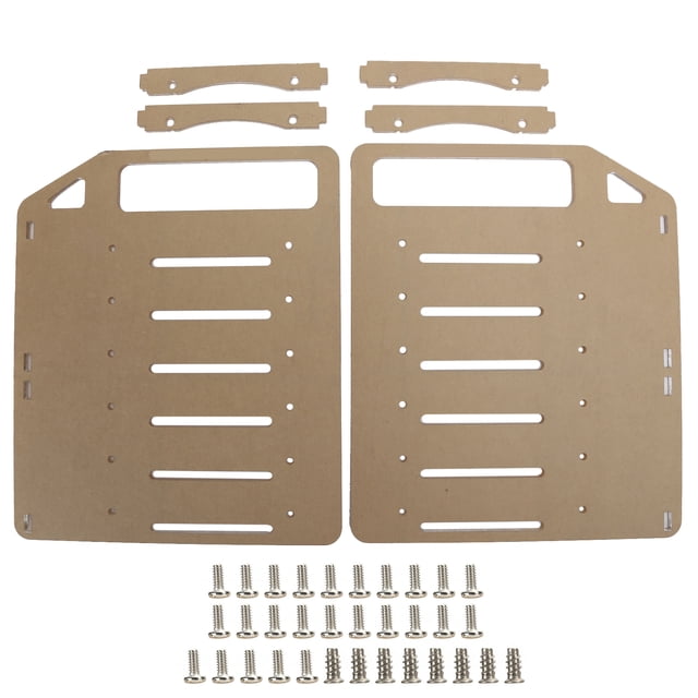 Soporte de acrílico para disco duro Estante para disco duro de 3,5 pulgadas DIY Jaula transparente para HDD YJY6F002