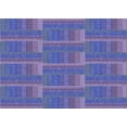 thumbnail image 1 of Ahgly Company Machine Washable Indoor Rectangle Transitional Deep Periwinkle Purple Area Rugs, 2' x 4', 1 of 7