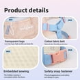 thumbnail image 6 of 3pcs/set, Dog Vest Harness and Leash Set with Cute Poop Bag Holder, No Pull Escape Proof Breathable Mesh Dog Harness,Fit Walking Small Dogs, Cats, 6 of 8