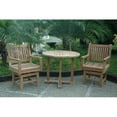thumbnail image 4 of Teak Montage Rialto 3-Pieces Bistro Set, 4 of 8