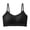 Black-03, variant on Wireless Push Up T Shirt Bra for Women 3D Jelly Molded Cups Lace Trim Comfortable Breathable Everyday Bra