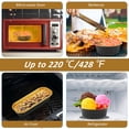 thumbnail image 4 of 100Pcs Mini Loaf Baking Pan Aluminum Foil Cake Pan with Lid and Spoon 200ml Rectangle Cake Cup Reusable  Cupcake Baking Tin Heat-Resistant Small Cheesecake Muffin Pan, 4 of 9
