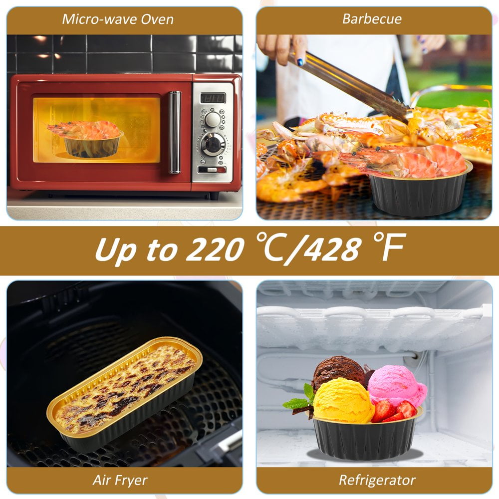 Pot En Silicone Pour Friteuse À Air,Réutilisable Air Fryer Panier,Air