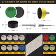 thumbnail image 2 of Juego de discos de lijado GOH DODD, 185 piezas, 60 a 10000 granos, mojados y secos con Acc, 2 of 6