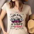 thumbnail image 4 of The King of Kings Premium T-Shirt – Jesus 1 Timothy 6:15 Christian Graphic Tee, Yellow, 3XL, 4 of 6