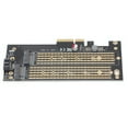 thumbnail image 1 of Adaptateur PCI-E M.2, Clé "B" Conforme à la Spécification PCI Express "B+M" Clé M.2 Adaptateurm.2 vers Adaptateur PCI-E pour Travailleur pour Ordinateur, 1 of 8