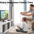 thumbnail image 3 of 2025 Latest Retro Machines Built-in 620 Classic Plays, 8-Bit Video System for Adults and Kids, Includes 2 Controllers - Rediscover the Joy of Retro Handheld H16, 3 of 4