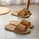thumbnail image 5 of Sonducket 1 par de zapatillas de hotel para el hogar para adultos, sandalias informales con punta abierta, tacón plano Type9 NO9, 5 of 6