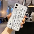 thumbnail image 3 of Funda transparente con flores para iPhone 14 Pro, iPhone 15 Pro, 13, 11, 12, 16 Pro Max, Xr, Xs Max, 7, 8 Plus, 12, 13 Mini, SE 2, 3 of 5