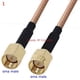 thumbnail image 4 of Kit de conector RG316 SMA a SMA macho hembra, conector RPSMA macho hembra a SMA, para cable de extensión de puente de coleta RG-316 de baja pérdida, 4 of 5