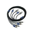 thumbnail image 2 of KICKER 46QI44 Q-Series 4-Channel RCA Interconnects, 4.0 Meter, 2 of 3