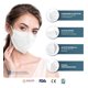 thumbnail image 3 of Cubrebocas KN95 Certificado SANWO,  Paquete de Mascarillas 10 piezas en empaque individual SAWNO KN95, 3 of 4
