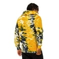 thumbnail image 4 of G-Style USA Men's Sweatshirt Mineral Wash Tie Dye Pullover Hoodie, Up To 2X, 4 of 6