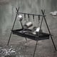 thumbnail image 3 of Frame+Net Bag Camping Rack Folding Camping Tripod Travel Sundries Hanger 61x100x105cm, 3 of 5