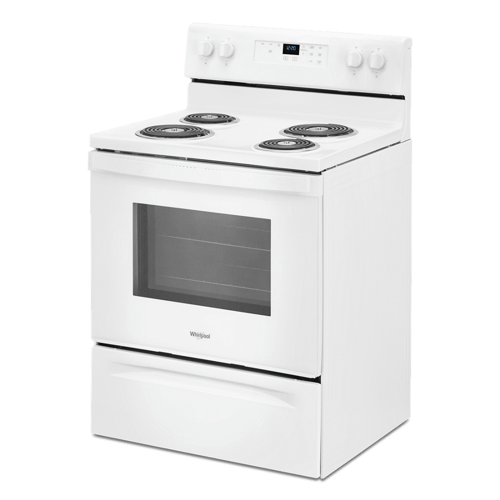 WHIRLPOOL 4.8 cu. ft. Whirlpool(R) electric range with Keep Warm setting WFC315S0JW