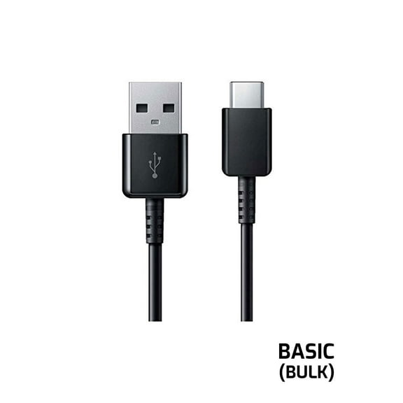 USB to Type C Data Cable for Samsung (Bulk) (Basic) - Black