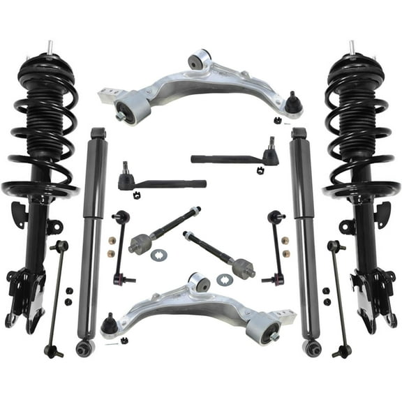 Front Struts Rear Shocks Control Arms Tie Rods & Links For Acura MDX 2007-2013