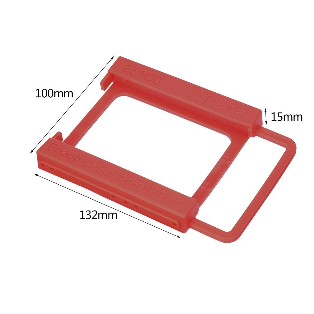 2.5 to 3.5inch SSD to HDD Screw-less Mounting Adapter Bracket Hard Drive Holder