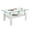 Clear and White, variant on Gzxs 39.2 Inch Rectangle Coffee Tables, 2-Tier Glass Top Coffee Table with Storage Shelf, Modern Minimalist Center Table for Living Room Small Space (Clear and White)