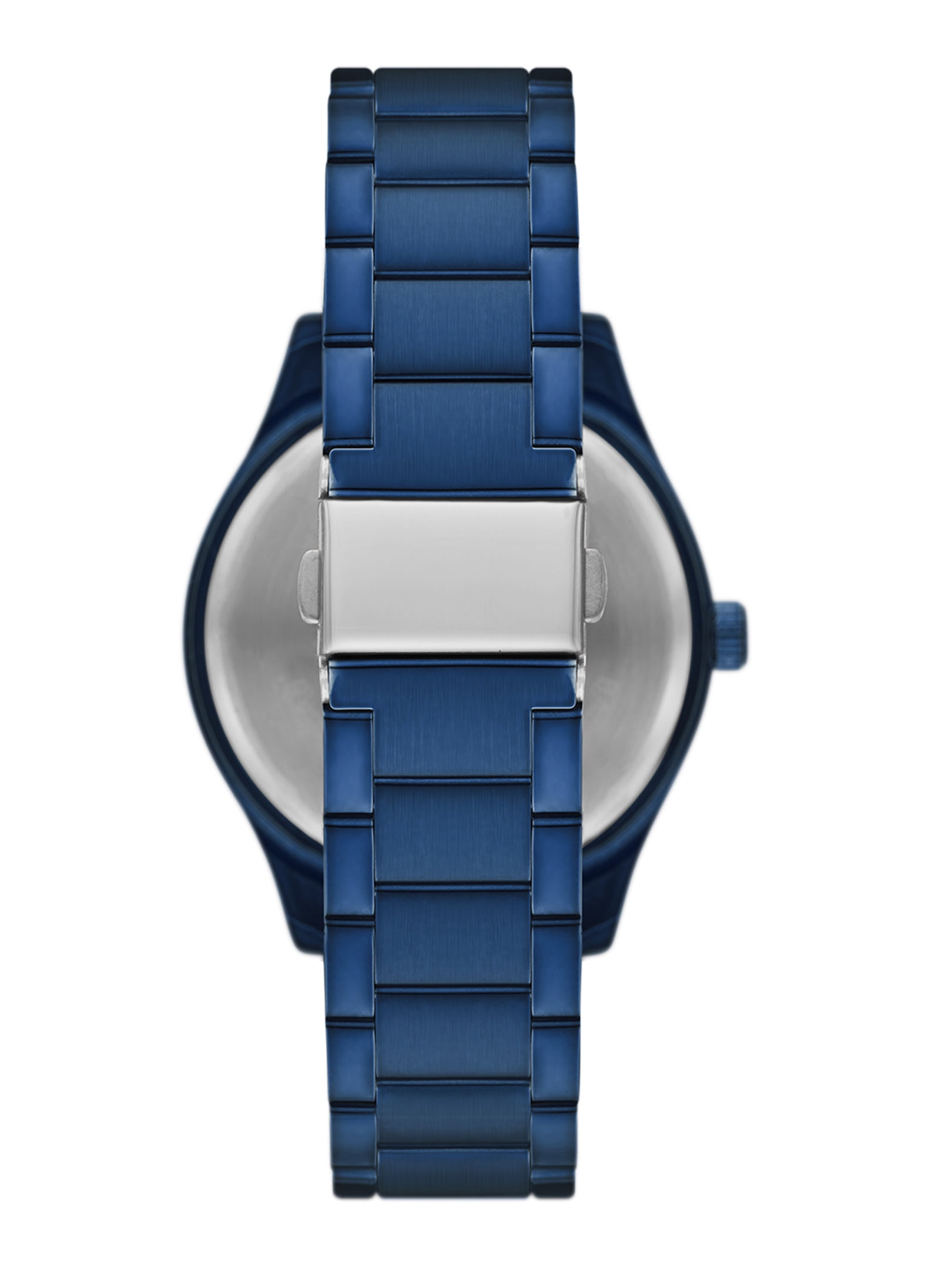 George Men's Watch with Blue Tone Round Case, Blue Sunray George Men's Watch with Blue Tone Round Case, Blue Sunray