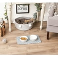 thumbnail image 3 of Bone Dry Microfiber Trellis Print Pet Mat, 3 of 4