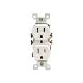 thumbnail image 1 of Salida dúplex Leviton 102-5320-WSP de 15 A 125 V, 1 of 3