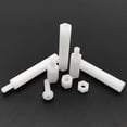 thumbnail image 2 of 50pcs M2 M2.5 M3 M4 White Nylon Plastic Hex Standoff Hexagon Pillar Male Female Spacer Phillips Bolt For PCB Board Motherboard, 2 of 5