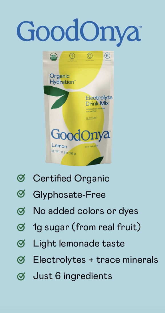 Good Onya Organic Hydration