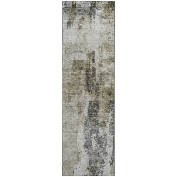 Dalyn Rugs Premium Machine Washable Mayfield AMF1076 Taupe 2'3" x 7'6" Runner Rug