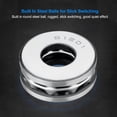 thumbnail image 4 of Door Pivot Hinge, Ball Bearing Mechanism Concealed Door Hinge 220LBS Load Bearing 360 Degree Rotation  for Home Renovation, 4 of 7