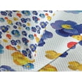 thumbnail image 4 of Ambesonne Flower Quilted Bedspread Set 3 Pcs, Nature Botanic Violet, King Size, Dark Blue Orange, 4 of 5