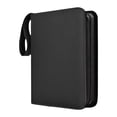 thumbnail image 2 of Soporte resistente para exhibición de álbumes fundas protectoras con cremallera 400 Tarjetas carpeta de bolsillo para Tarjetas 400 Negro Hugo, 2 of 10