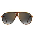 thumbnail image 2 of Carrera CA Champion65/N Plastic Unisex Aviator Sunglasses Brown Havana 62mm Adult, 2 of 2